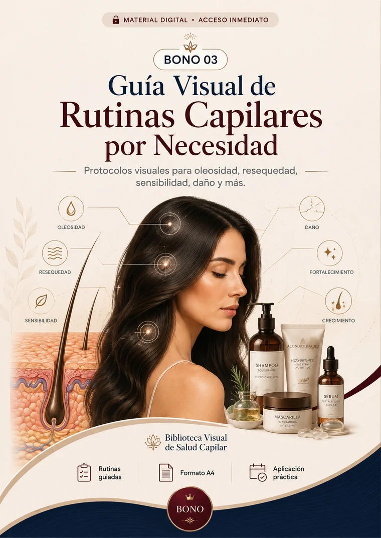Guía Visual de Rutinas Capilares por Necesidad